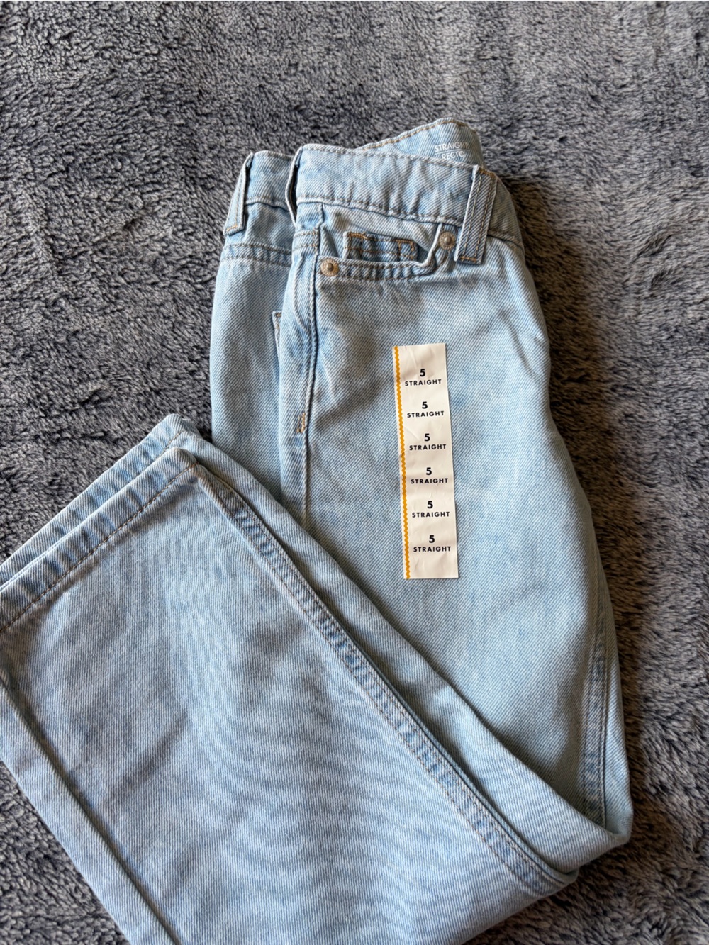 Cat & Jack Light Blue Straight Jeans - Kids